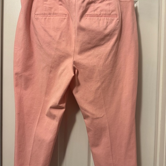 Lane Bryant Pink Cropped Ankle Pants - Picture 7 of 15